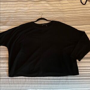 Black Long Sleeve Top